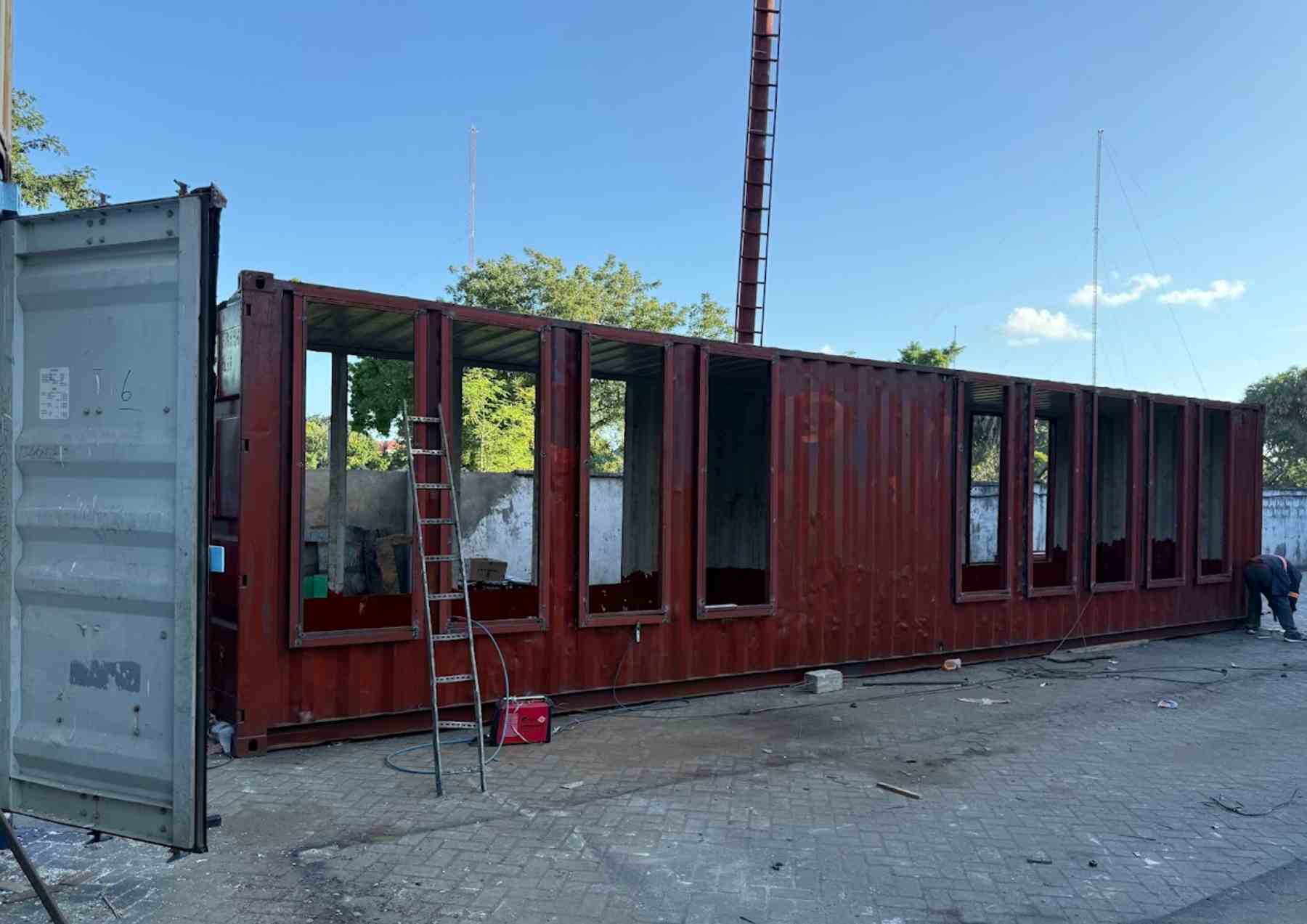 modified shipping containers for sale