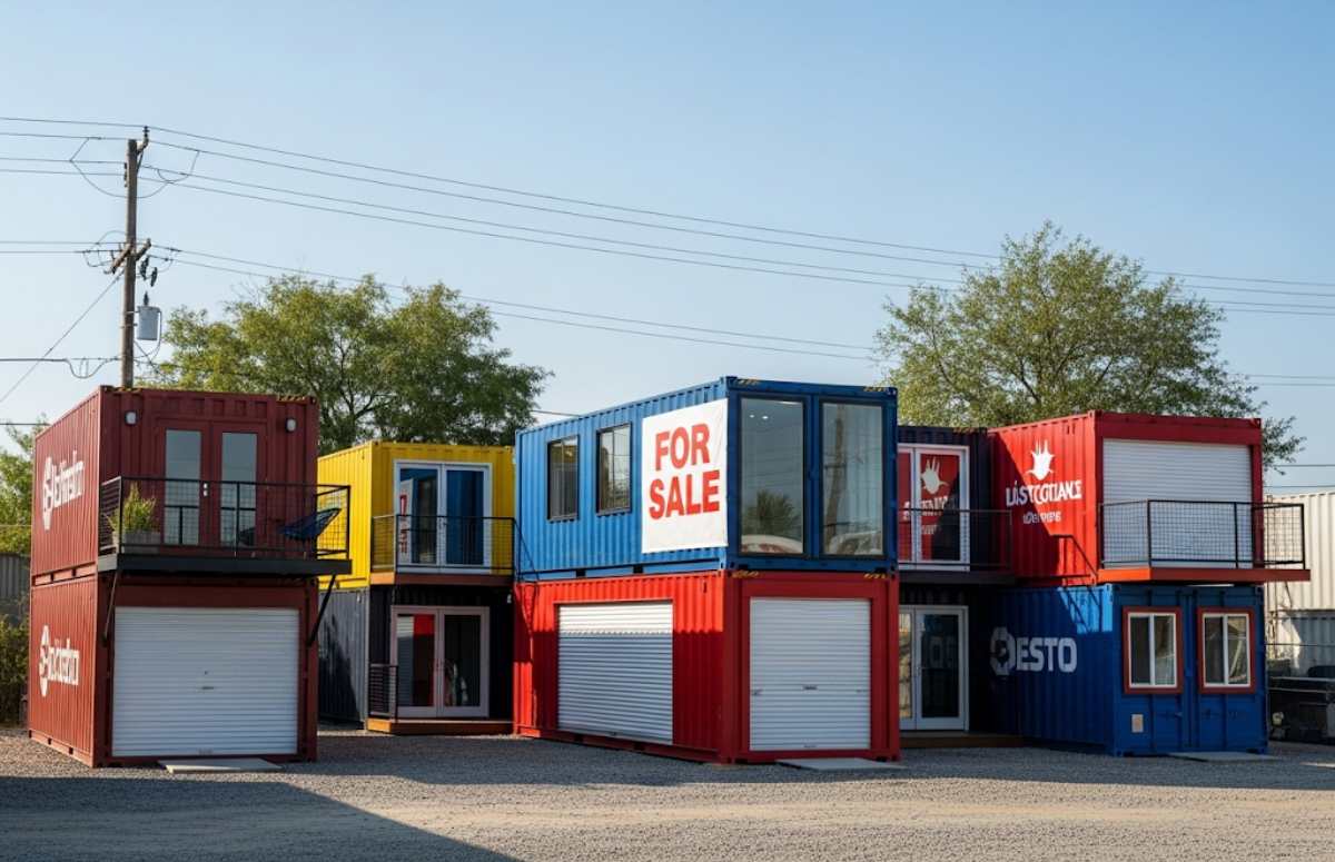 modified shipping containers for sale